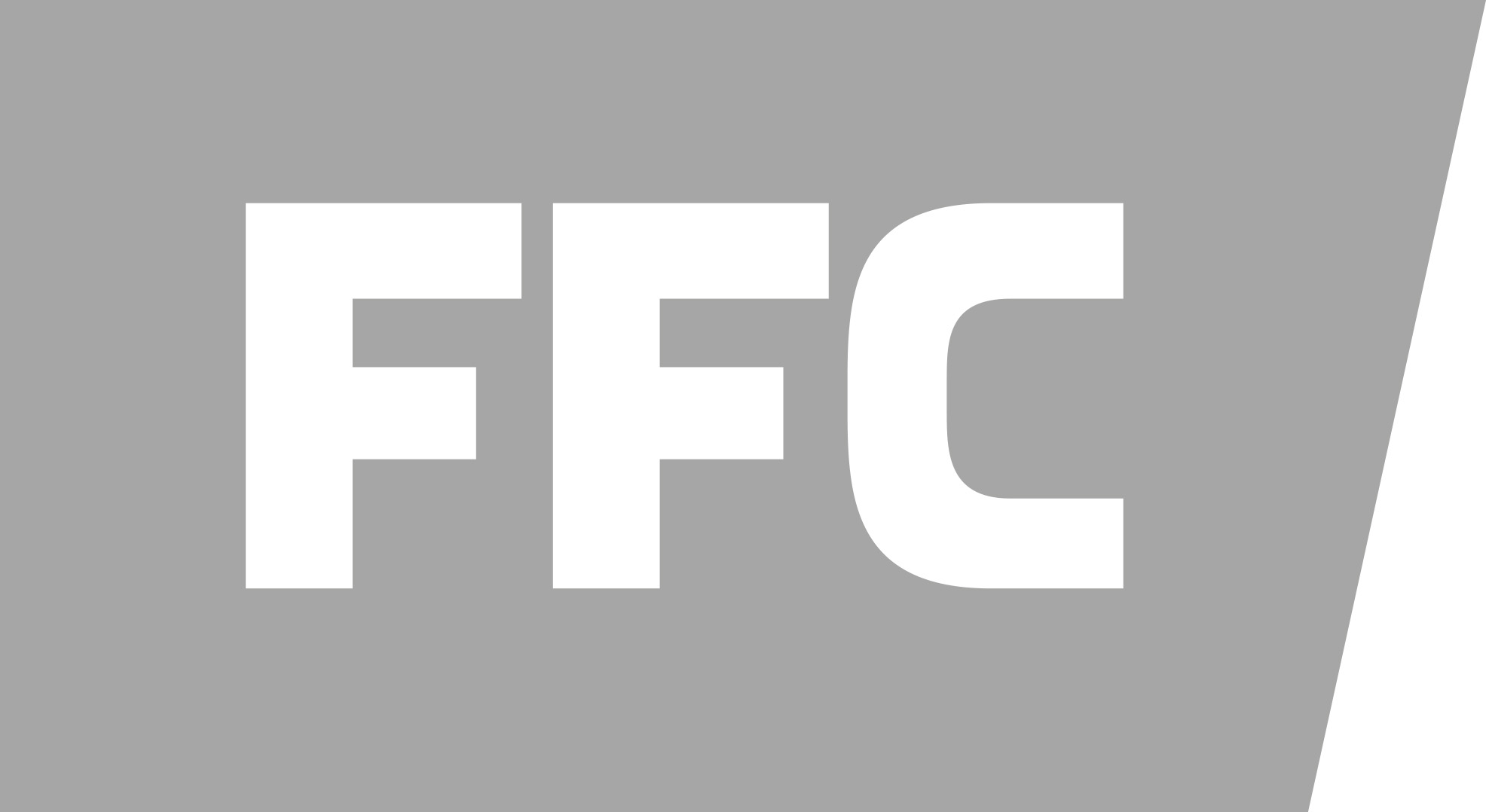 FFC:s logotyp med grå bakgrund