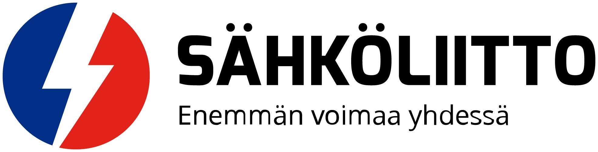 Sähköliiton logo ja slogan