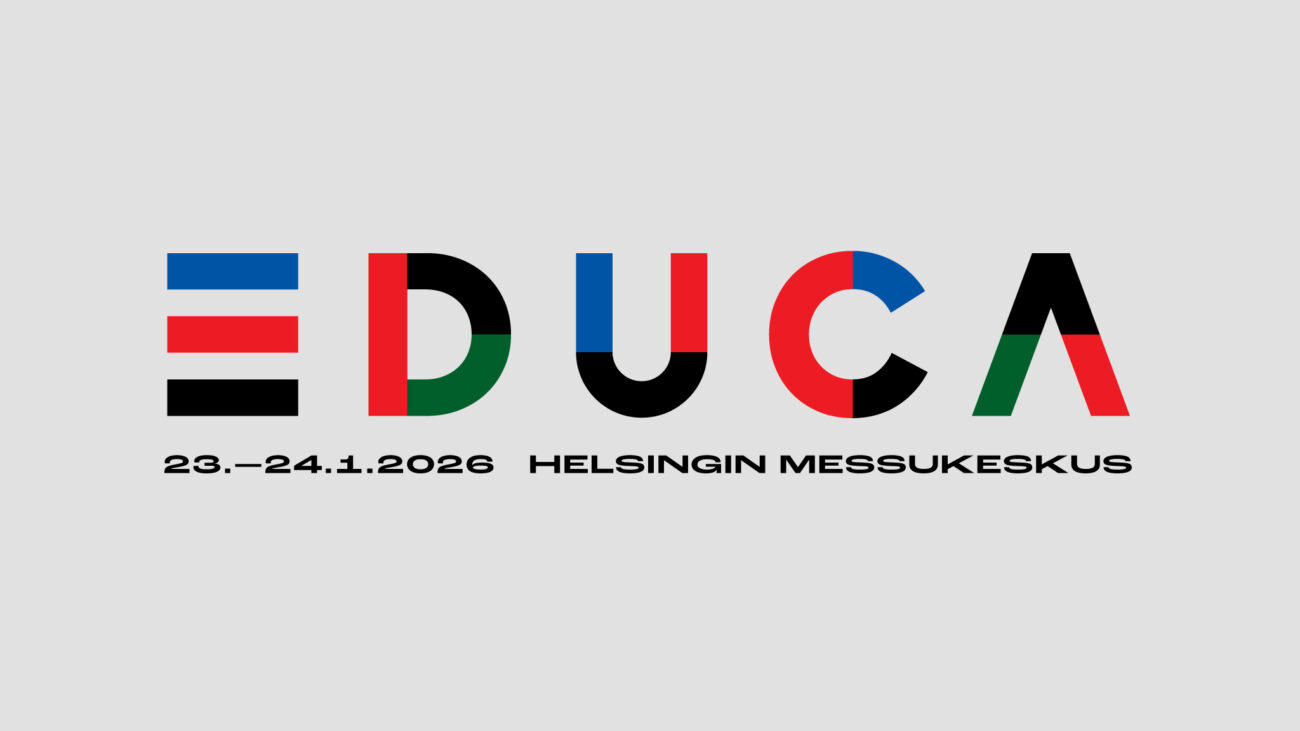 Educan logo, jonka alla teksti "23.–24.1.2026 Helsingin Messukeskus"