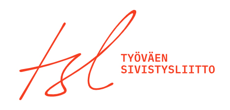 Työväen Sivistysliitto TSL:n logo.