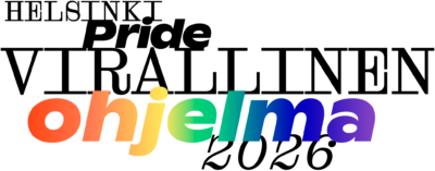Helsinki Pride virallinen ohjelma 2026.