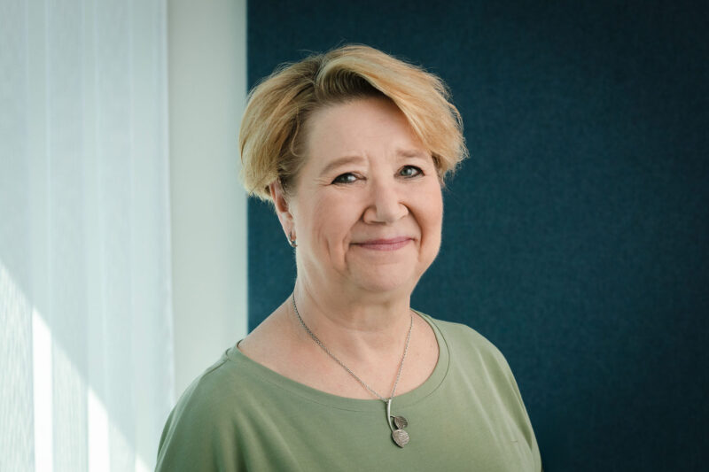 Eija Harjulan kasvokuva.